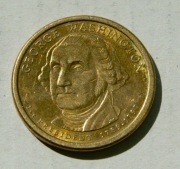 1 dolar 2007  George Washington one dollar  Stan !!