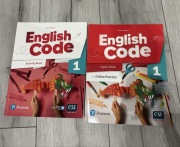 Sprzedam zestaw English Code 1 - podręcznik i ćwicznia z kodami NOWE