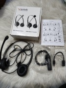 Wantek 602F słuchawki biurowe z mikrofonem – Teams, Zoom, Skype 