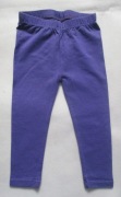 Legginsy getry leginsy długie bawełniane fiolet 86