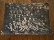 Zdjęcie grupowe Armii Czerwonej 1924 - 1934. buty, czapki (1187)  