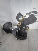 Wózek 3w1 BabyLux Color Lux Onyx