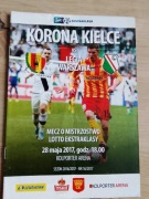 Program Korona Kielce - Legia Warszawa 28.05.2017