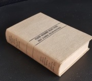 Mały słownik polsko hiszpański 1968 płótno