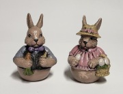 Parka zajączków vintage