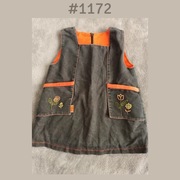 Sukienka princeska jeansowa z podszewką 18-24miesiecy, 1,5-2lata 86-92cm