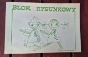 Blok rysunkowy PRL 