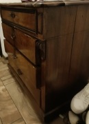 Stara komoda Bawaria XIX/XX w. lite drewno vintage