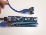 Riser PCI-E 1x to 16x - adapter mining USB 3.0