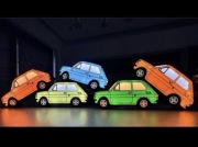 Lampka LED w kształcie kultowego Fiata 126p (Malucha)!