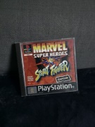 Marvel Super Heroes Vs Street Fighter Ps1 3xA