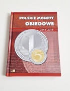 Album na monety obiegowe z lat 2012 - 2015 klaser kolekcjonerski