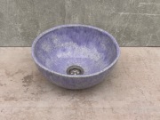 Okrągła umywalka ceramiczna ręcznie robiona