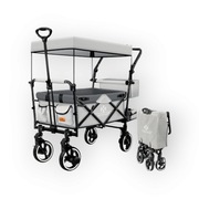 Składany wózek transportowy plażowy kesser 