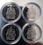 2023-2026 -  50c EII i KIII - pięć monet