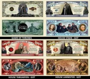 Gra o Tron banknoty fantazyjne