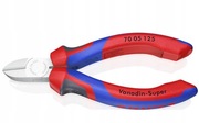 Szczypce Cążki Boczne KNIPEX 70 05 125 mm, 62 HRC