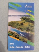 Mapa Berlin Szczecin Bałtyk 