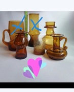 Szkło wazony huta Laura