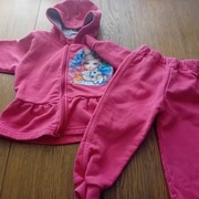 DZIEWCZYNKA - sliczny komplet na rozm  80cm