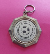 Medal piłka nożna SCOR 91 sportsmanship award