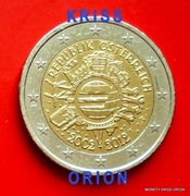 2 Euro 2012 - Austria - 10 Lat Euro