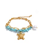 Bransoletka summer z żółwiem ZEZU