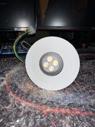 Nowoczesny wpust stropowy Andora H1AD biały mat struktura – NOWY!