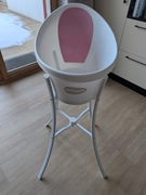 Wanienka i stojak SHNUGGLE różowy dla dziecka