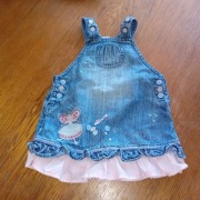 z miękkiego jeansu -rozmiar -68/74cm