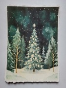Plakat a4.Papier czerpany.
