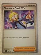 Clemont's Quick Wit 167/191 Karta POKEMON TCG S&V Surging Sparks