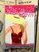 Lato 50x70 cm farby akrylowe