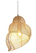 Lampa bambus rattan