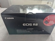 Aparat Canon EOS R8 body + druga bateria oryginalna LP-E17