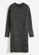 NOWA DZIANINOWA CIEPŁA SUKIENKA TUNIKA SWETER BODYFLIRT 40/42