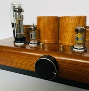 LAMPOWY WZMACNIACZ audio klasa A, lampy EF860. EC360, 5C3C. Nowy. Pudełko