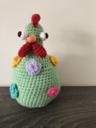 Kurka, ozdoba Wielkanocna, szydełko, handmade 