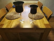 Kielichy dekoracyjne czarne, używane, w dobrym stanie