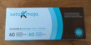 Zestaw pasków Keto Mojo do pomiaru ciał ketonowych i glukozy