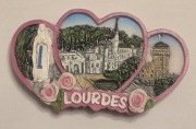 Magnes na lodówkę ceramiczny LOURDES (2K)