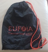 worek szkolny na wf sznurkowy czarny