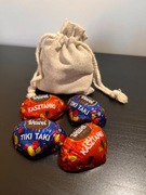 Woreczek ozdobny 10x8 cm z cukierkami – Idealne opakowanie na wydruki!