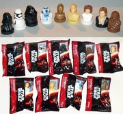 STAR WARS Stemple Figurki Pieczątki 9 szt. Gwiezdne Wojny