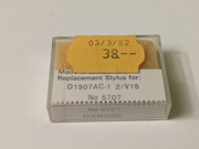 Igła Gramofonowa Pickering D1507AC-1 serii V-15 (NOS)