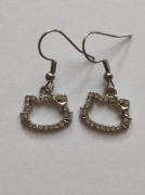 Kolczyki hello kitty 