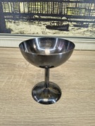 Posrebrzany kielich / paterka na nóżce – styl vintage