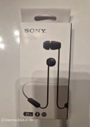 SŁUCHAWKI BEZPRZEWODOWE SONY WI-C100BZ IPX4 BT 5.0 ASYSTENT GŁOSOWY 25h