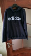 Bluza adidas granatowa z kapturem r. L
