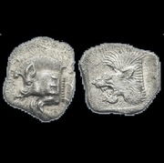moneta Rzymska - Grecka - MYSIA. Kyzikos.  450-400r. p.n.e